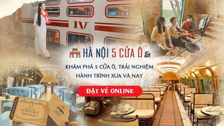 Cách mua vé tàu 5 cửa ô Hà Nội online